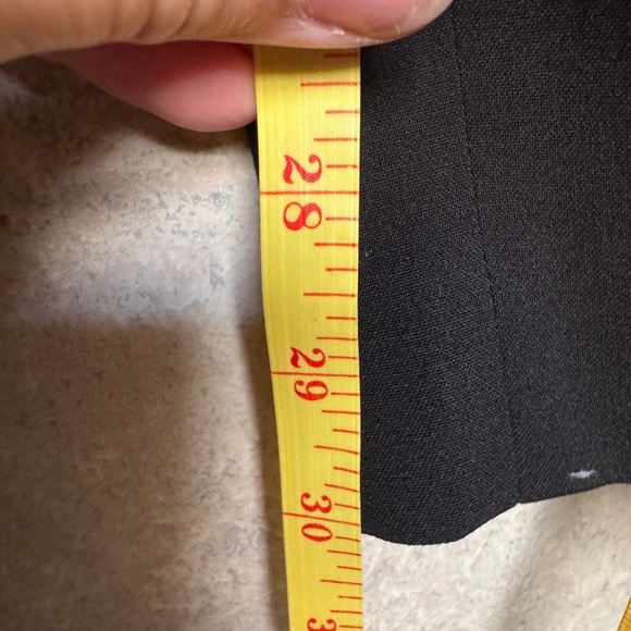 NWT TAHARI ALANIS BLACK Pant bottoms party slack comfortable conform summer thin - Picture 3 of 5